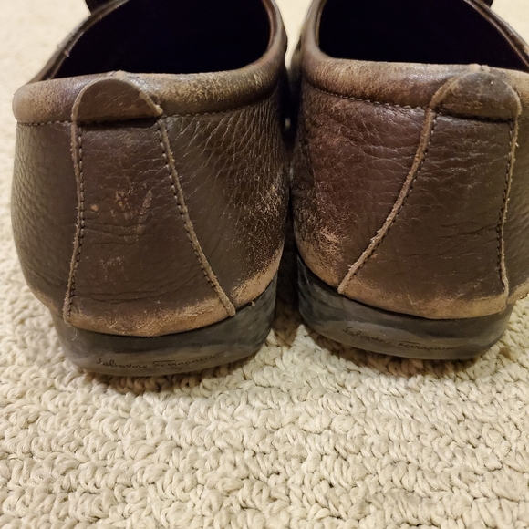 Salvatore Ferragamo Men's Leather Loafers - Picture 3 of 15